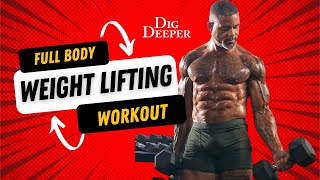 DIG DEEPER Preview: Full Strength Training Workout