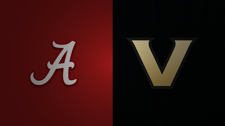 Alabama vs Vanderbilt 2024 Full game