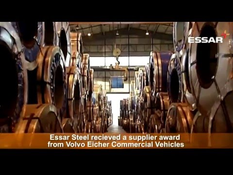 Essar Steel gets Volvo Eicher’s prestigious Supplier Award