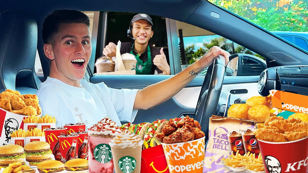 Едим в КАЖДОМ АВТО-ресторане в Великобритании!