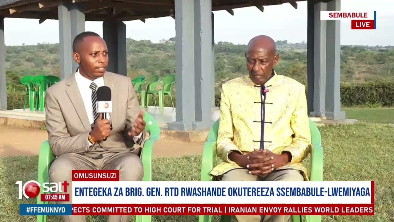 Entegeka za Brig.Gen. RTD Rwashande okutereeza Ssembabule   Lwemiyaga   Ssembabule