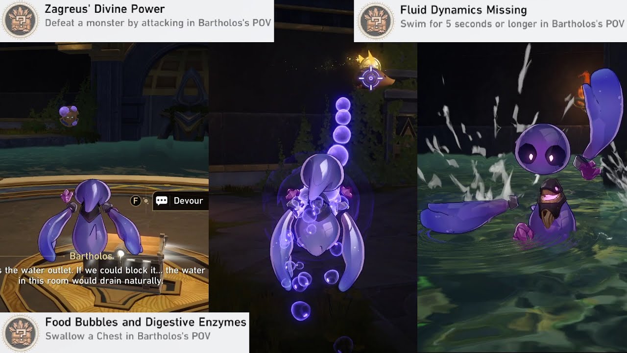 Coins of Whimsy at Radiant Scarwood and Bartholos Achievement | Honkai: Star Rail