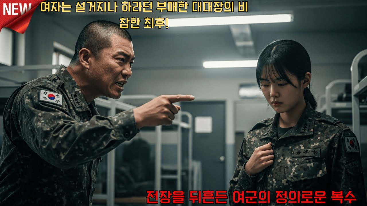 여자는 설거지나 하라던 부패한 대대장의 비참한 최후! 전장을 뒤흔든 여군의 정의로운 복수