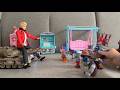 The baby doll was playing when zombie horde suddenly appeared making an unexpected and curious sound