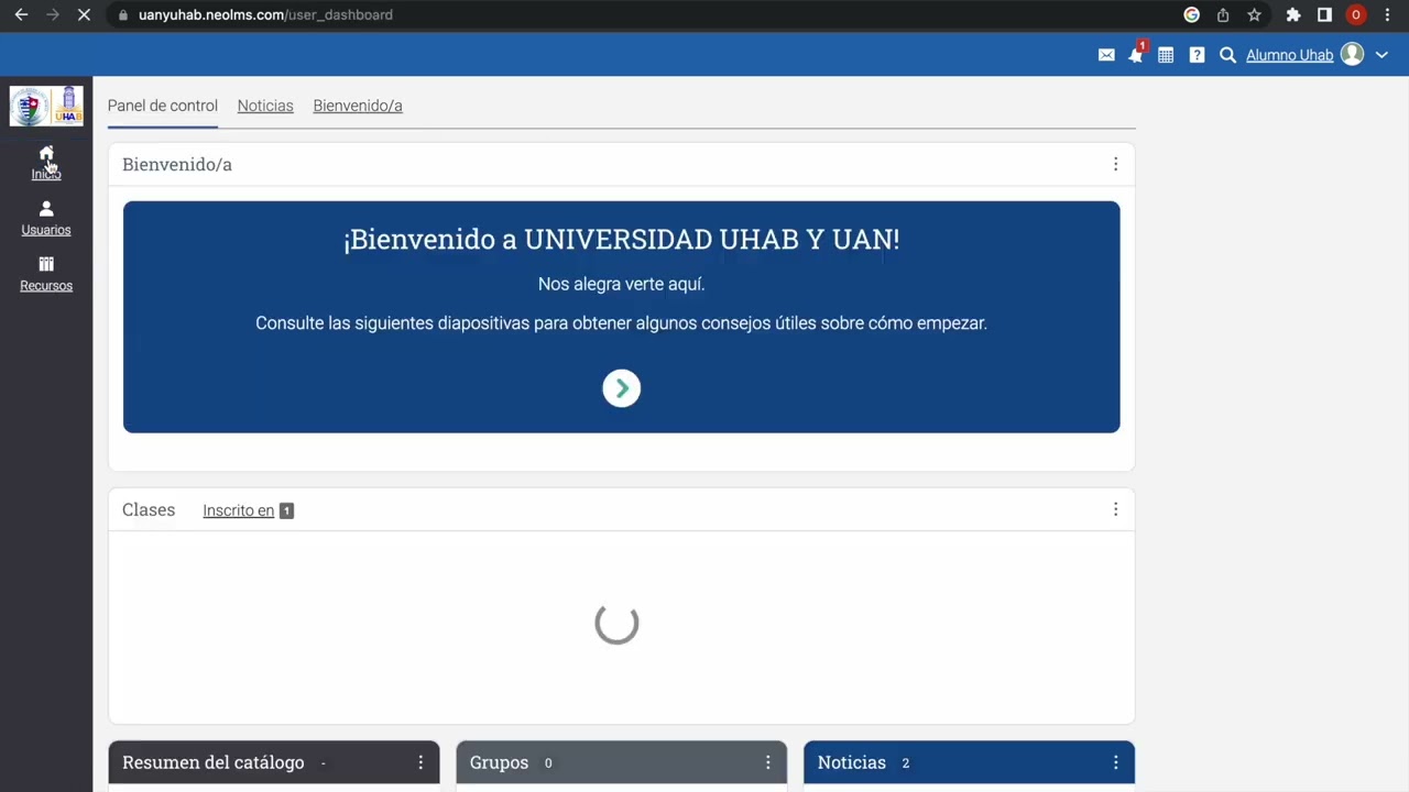 COMO USAR LA PLATAFORMA NEO