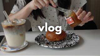 homebody days 🏠 making granola, curry rice, ciabatta sandwiches & pesto pasta | daily vlog