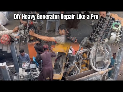 Heavy Generator Repairing