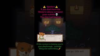 Grimshire: WInter event. When you don't have enough food this happens ⚠️ Spoilers ⚠️ #grimshire