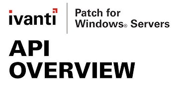 Patch for Windows Servers 9.3: API Overview