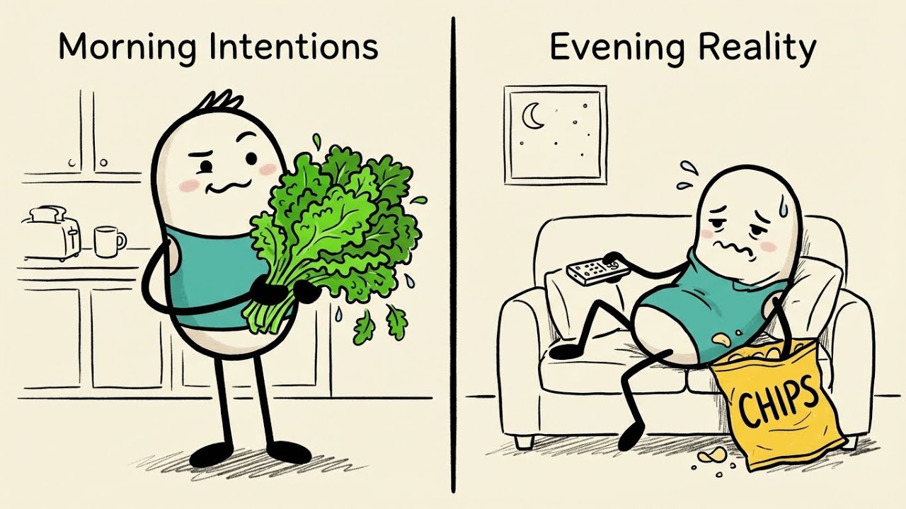 The Real Reason You Buy Kale but Eat Chips 🍟 [MY FIRST VIDEO]