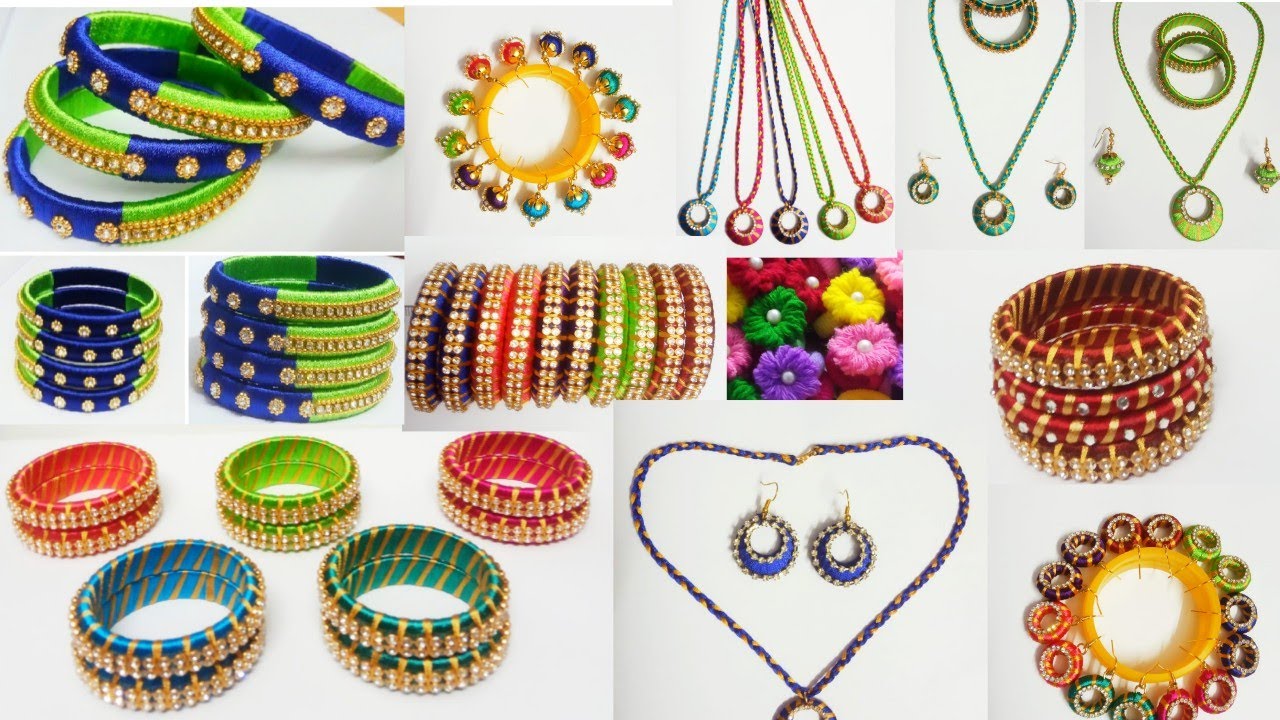 Silk Thread Jewellery Upcoming Designs