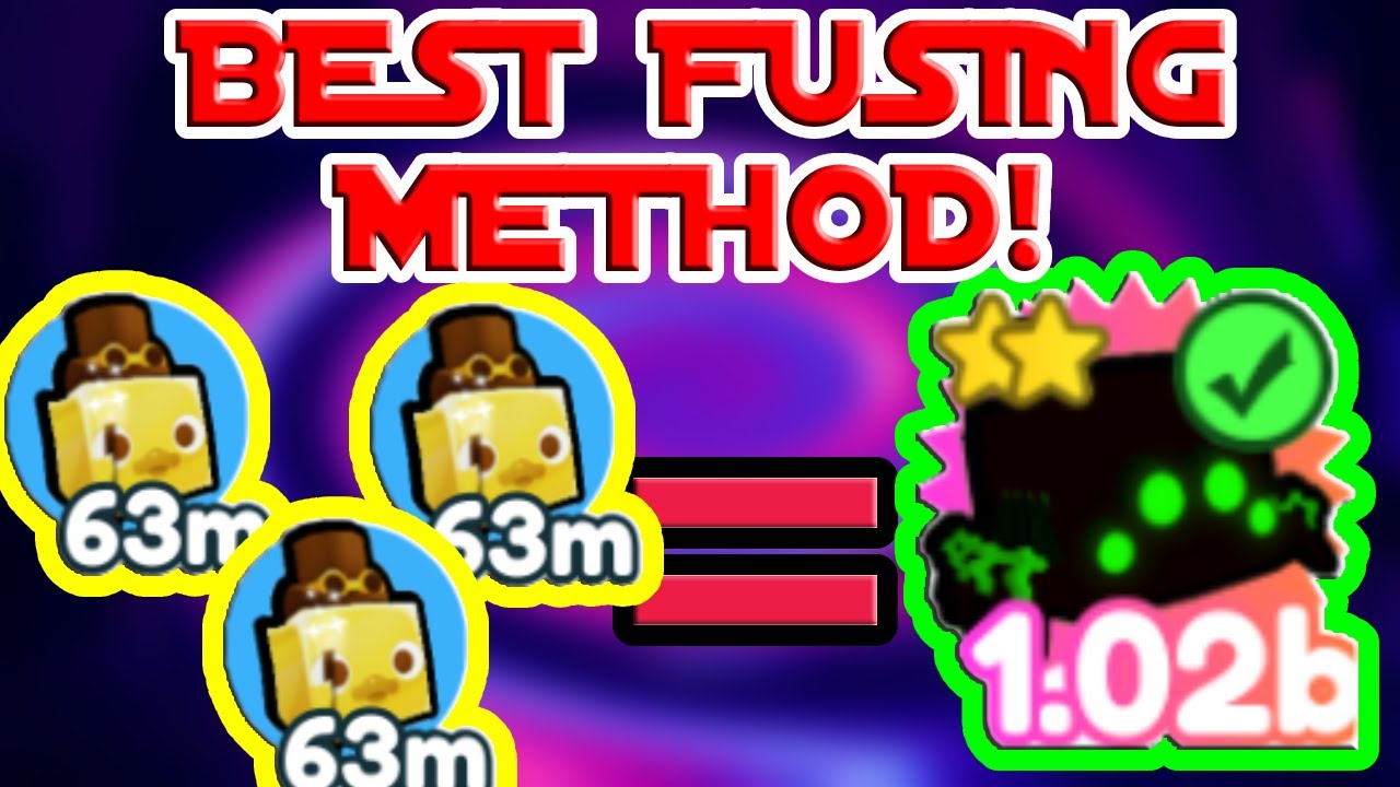 *NEW* BEST FUSING METHOD TO GET RAINBOW LEGENDARY MECHANIC SPIDER! Roblox Pet Simulator X