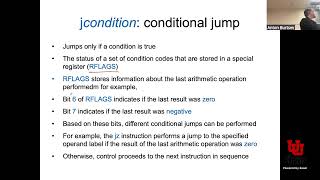 cs5460/6460 Operating Systems - Lecture 03 - x86 ASM Cs5460 6460 Lecture 03 X86 Assembly