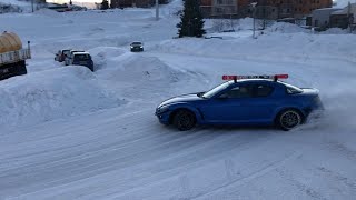 Mazda Rx8 On Ice Evodriver Alpe Dhuez