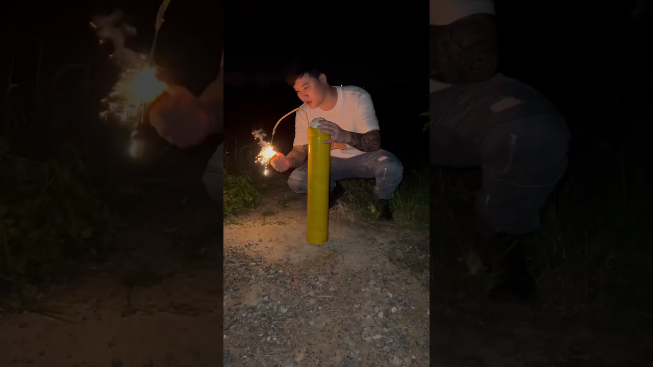 Pháo hoa 5” siêu khủng, siêu đẹp