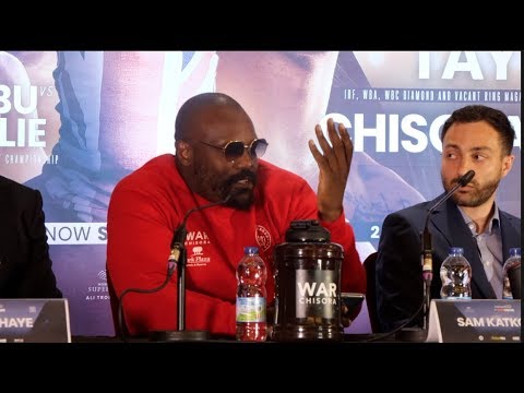 dereck chisora szpilka WOW! DEREK CHISORA ABSOLUTELY LOSES THE PLOT IN ATTACK AGAINST EDDIE HEARN, ADAM SMITH & KALLE!