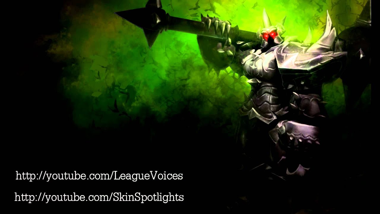 Mordekaiser Voice - English - League of Legends