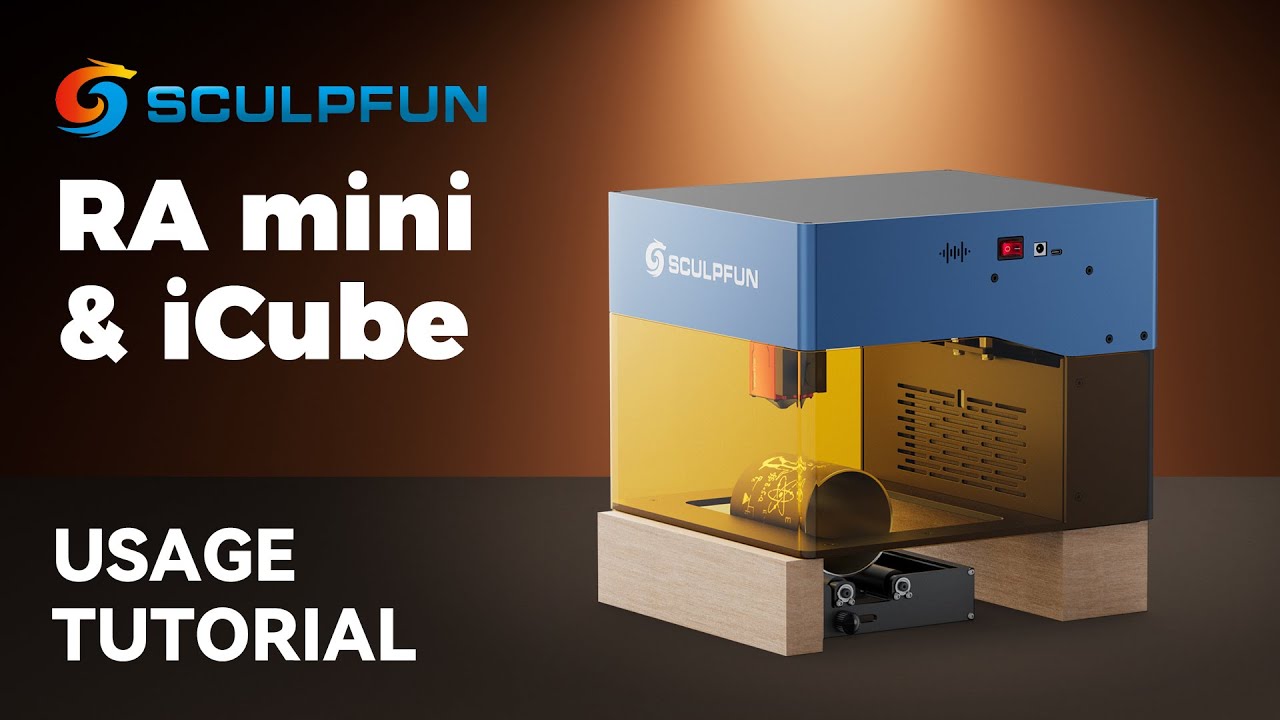 SCULPFUN iCube Pro 5W Portable Laser Engraving Machine – Sculpfun
