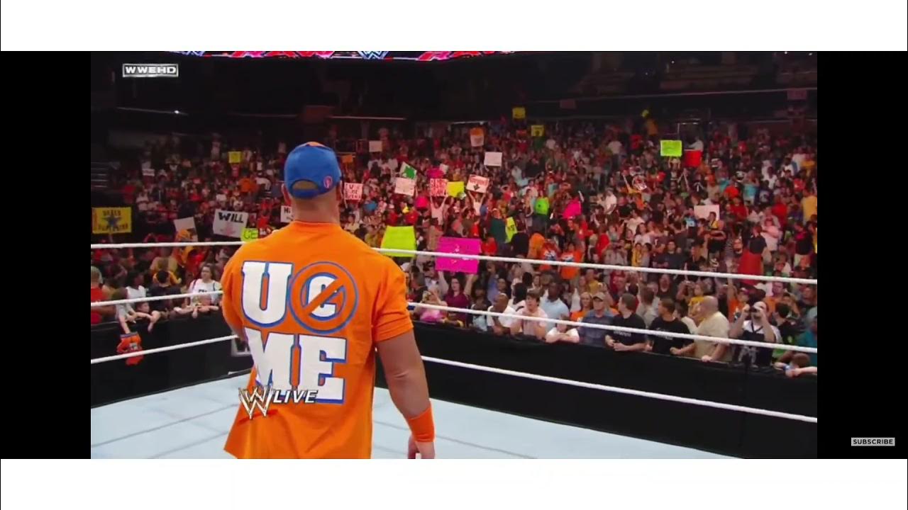 John Cena vs nexus Teem moment 🤗 YouTube