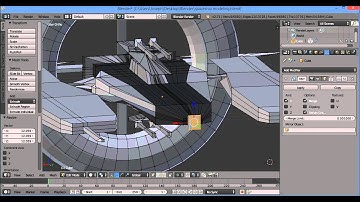 Speed Modeling: Spaceship in Blender 2.71