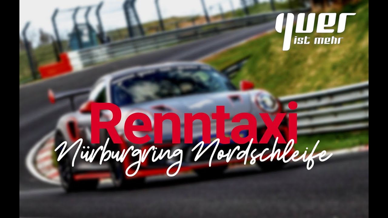 Typische Quer-ist-mehr GT3RS Taxifahrt auf der Nordschleife mit Werner Gusenbauer