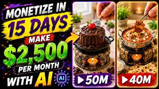Copy This NEW Hidden AI Niche To Make $2,500/Month (FREE Faceless AI Video) | Monetize in 15 Days