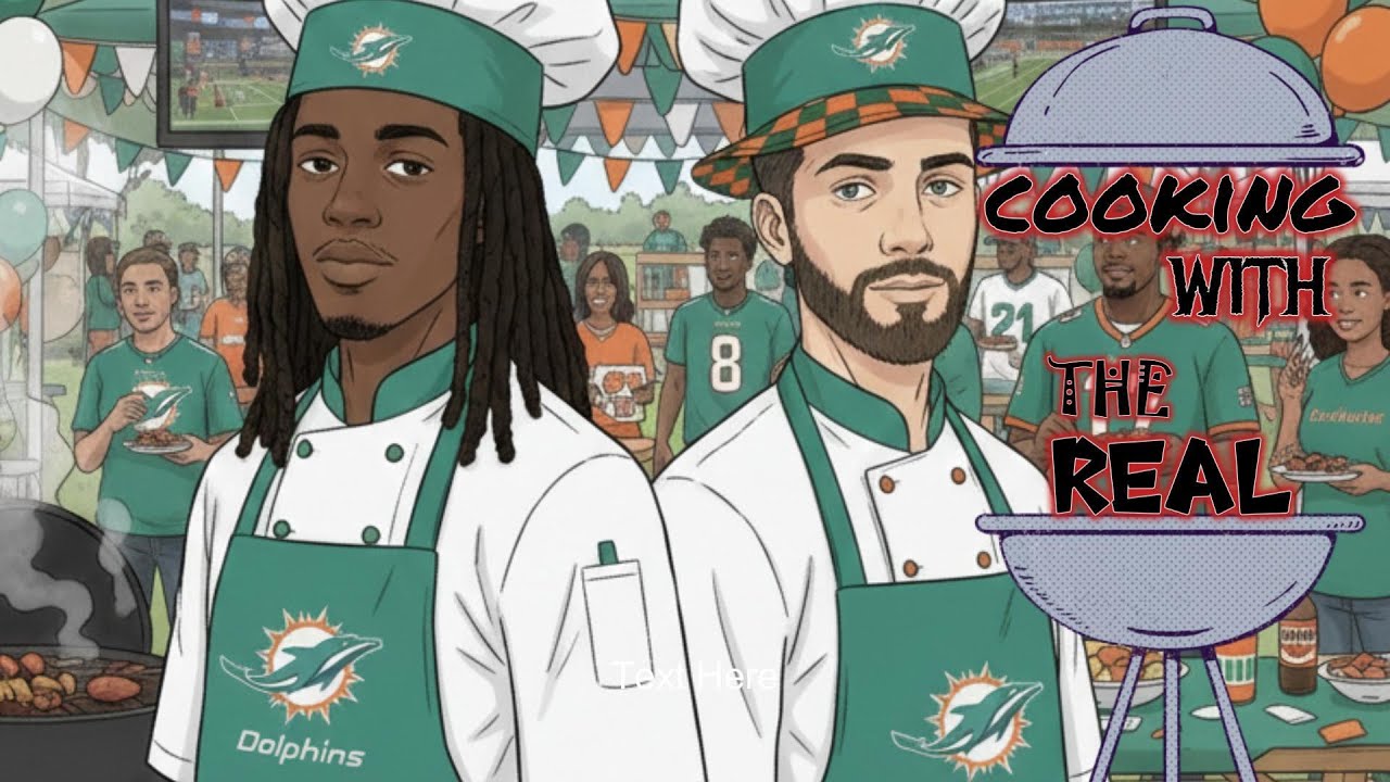 Cooking with the Real: Your Miami Dolphins Foodcast- Real Talk, Real ...
