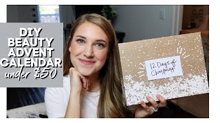 DIY BEAUTY ADVENT CALENDAR | 12 Days of Skincare Under $50 | This or That
