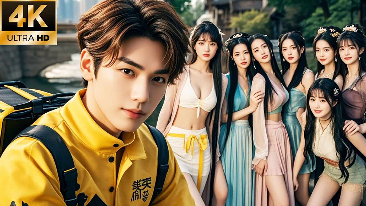 🤤¡El repartidor viajó accidentalmente a un mundo lleno de mujeres hermosas!