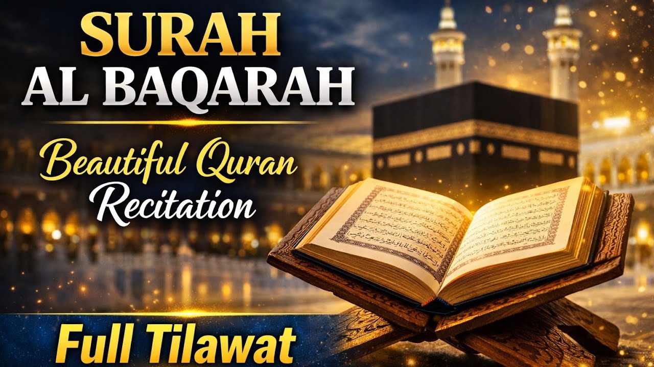 👉 Surah Al Baqarah Full Recitation | Beautiful Quran Tilawat | Heart Touching Recitation