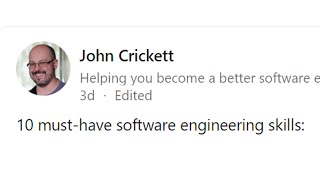 10 must-have Software Engineering Skills | Reaction