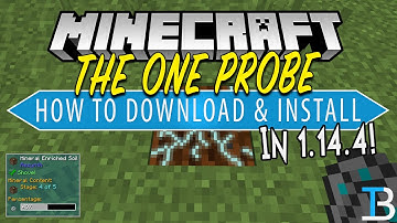 How To Download & Install The One Probe in Minecraft 1.14.4 (Waila Mod for 1.14.4!)