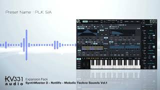 Natlife Melodic Techno Sounds Volume 1 for SynthMaster 3 audio demo