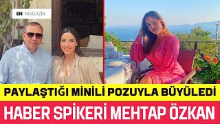 Gürsel Tekinin Kendisinden 26 Yaş Küçük Eşi Mehtap Özkan Paylaştığı Minili Pozuyla Büyüledi