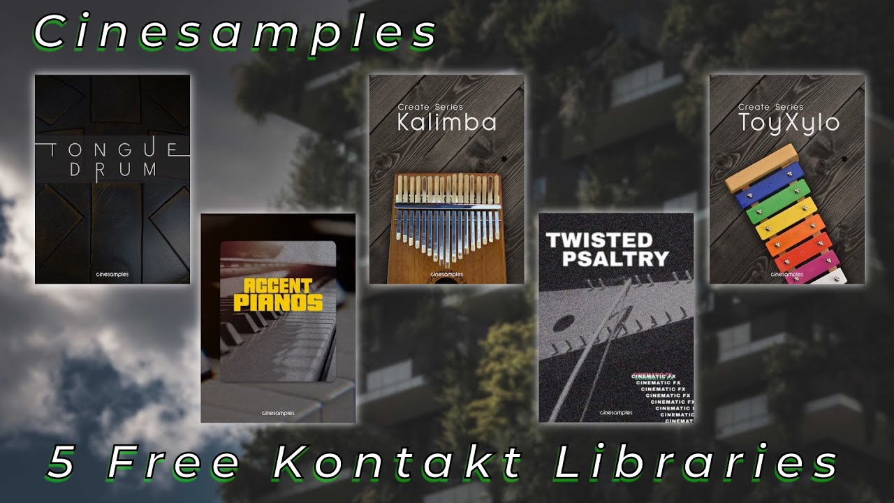 5 New FREE Kontakt Libraries from Cinesamples Are They Any Good
