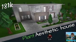 Plant Aesthetic house - Bloxburg Roblox