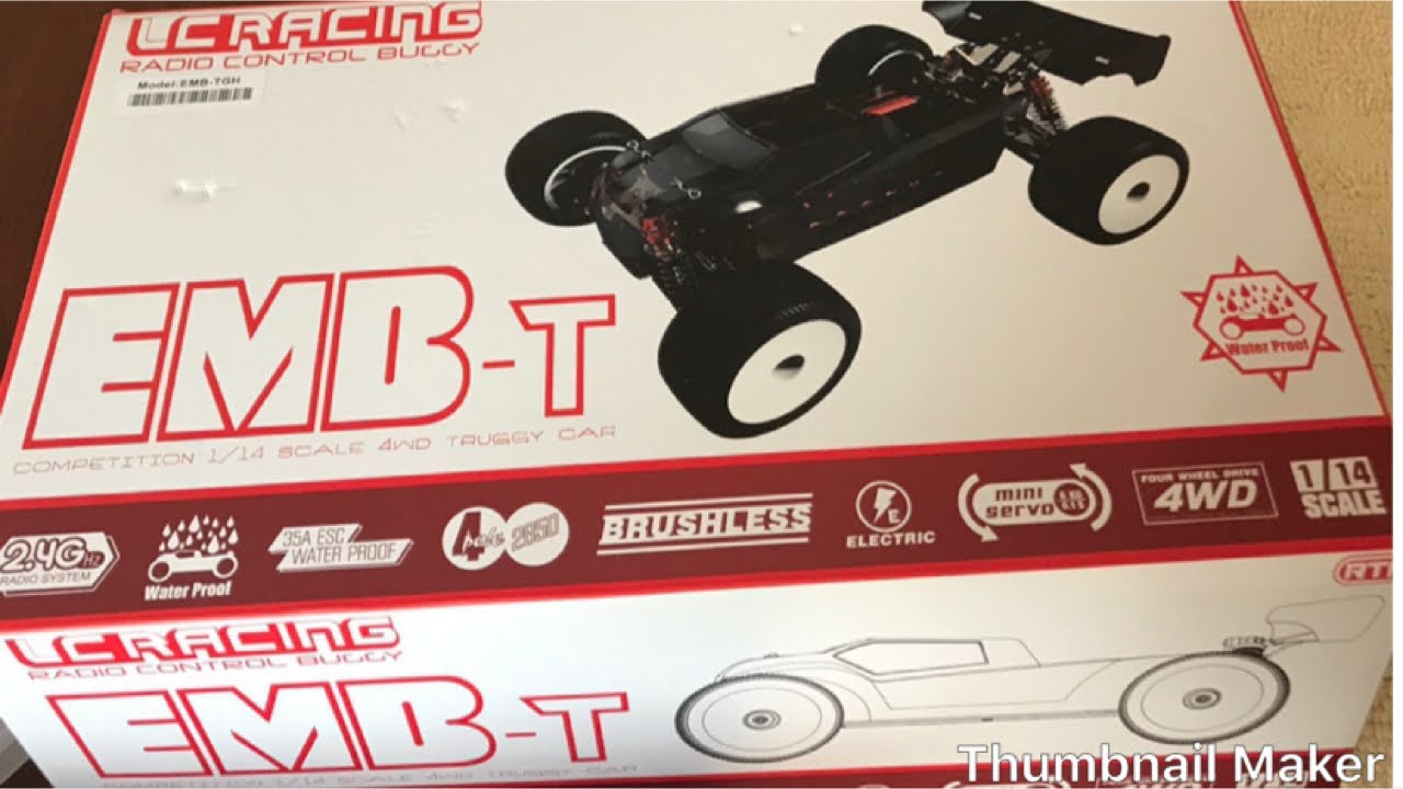 LC Racing EMB-T first unboxing for my channel! - YouTube