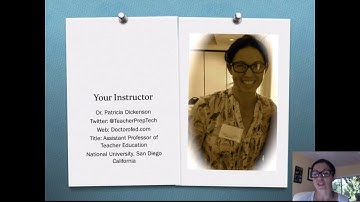 How to Create an Online Presence for Instructional Use: A Digital Professor in the Education Field