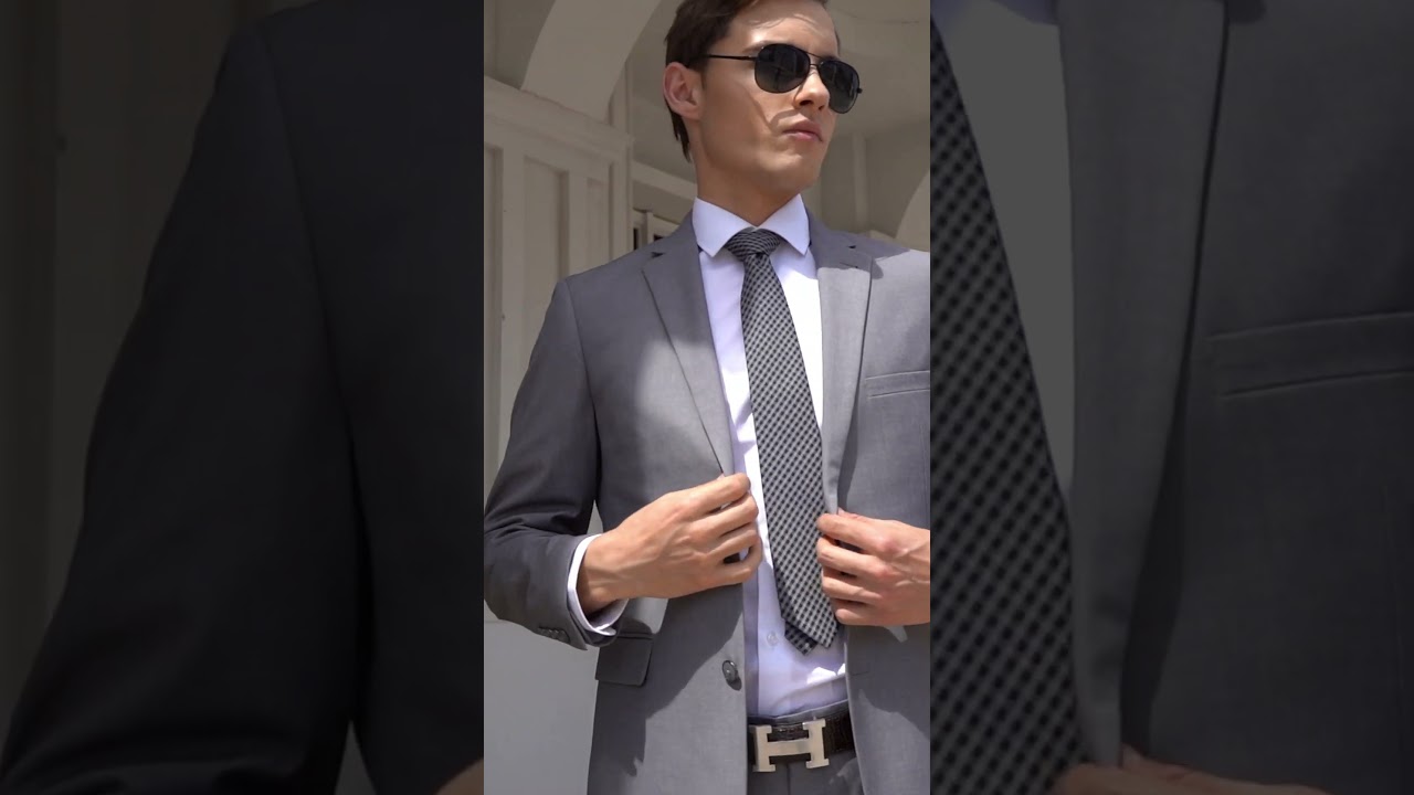 Perfectly tailored for confidence and style. 