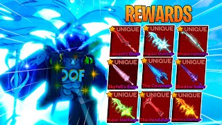 NEW WELCOME BACK REWARDS In Roblox Blade Ball