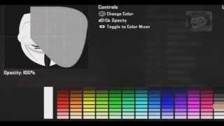 How To Do V Vendetta Mask Emblem / Black Ops 2