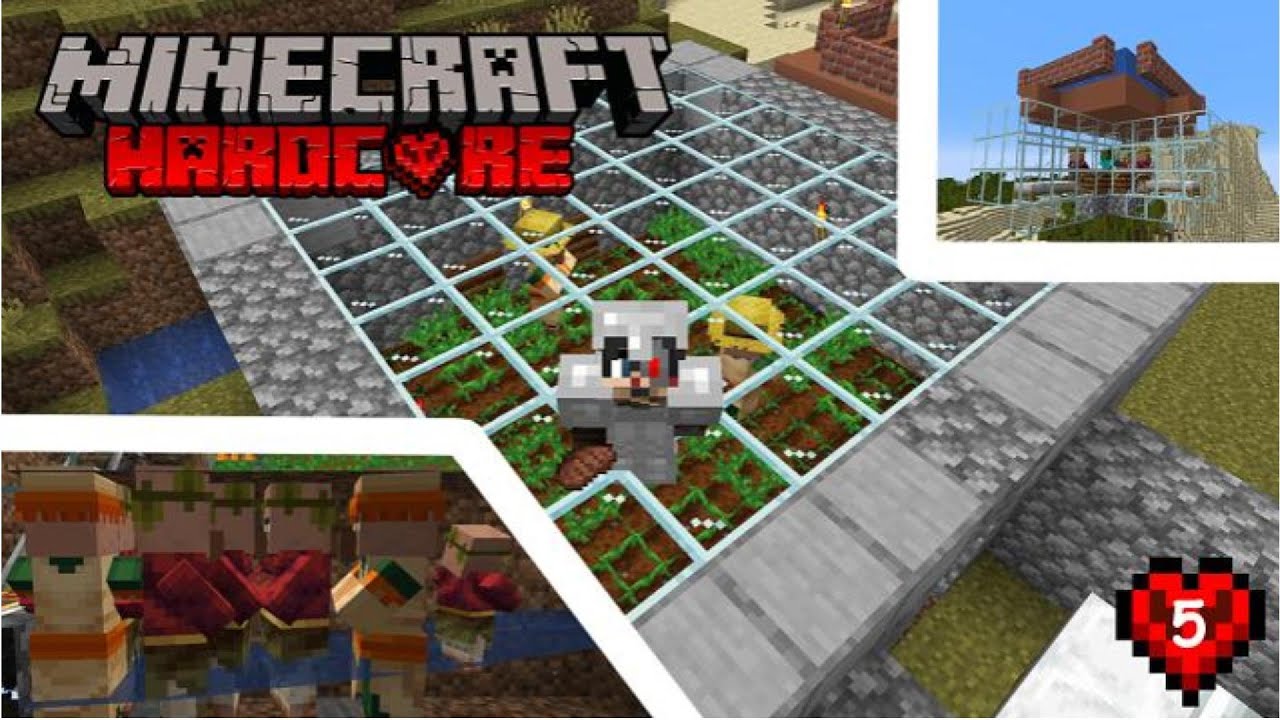 Villager breeder & iron farm Minecraft 1.20 Hardcore survival ep5 YouTube