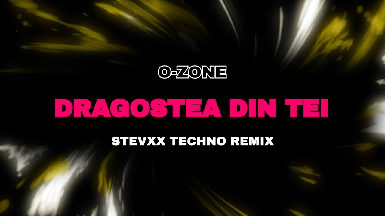 O-zone - Dragostea Din Tei  [Stevxx Techno Remix]