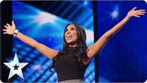 Francine Lewis with her many impressions - Week 2 Auditions | Britain's Got Talent 2013