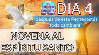 🕊️ Novena al ESPIRITU SANTO 🕊️ Día 4 - 2024