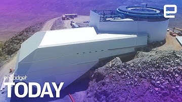 Take a sneak peek at the nearly-complete Large Synoptic Survey Telescope | Engadget Today