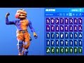 BEEF BOSS HAMBURGER HEAD SKIN SHOWCASE WITH ALL FORTNITE DANCES & EMOTES