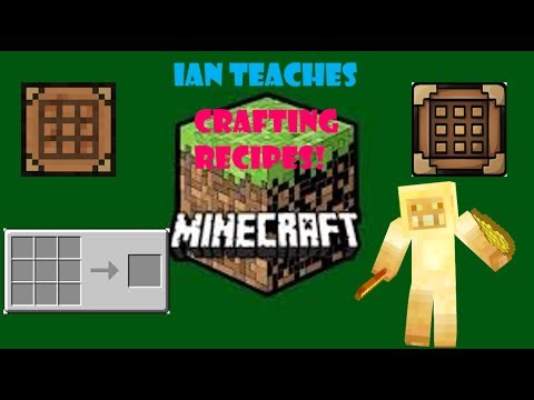 Ian's Minecraft Crafting Recipes: Building an End Portal!