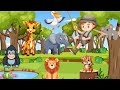 KINDERLIED Tiere - Waldtiere-Lied - Deutsches Kinderlied und Kinderreime | Kinderlieder Deutsch