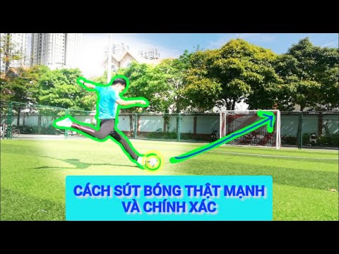Video Hướng dẫn cách sút bóng mạnh và chính xác như Ronaldo,... - youtube